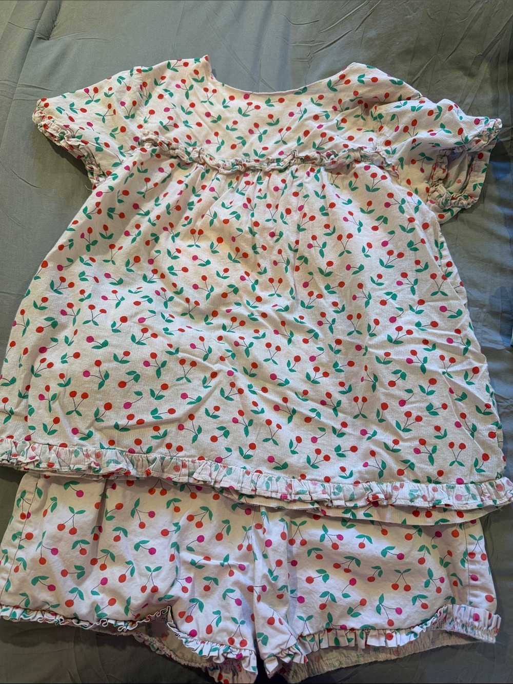 Mini Boden Cherry Matching Set
